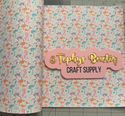 Litchi Leather Sirenas Mar