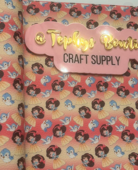 Litchi Leather Blanca Nieves