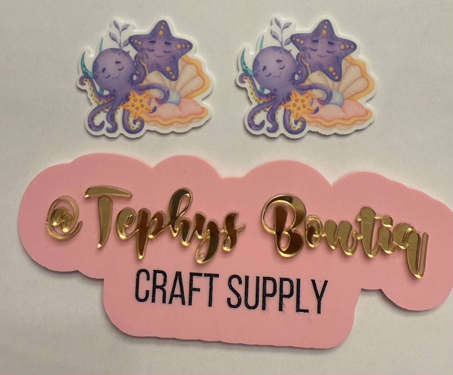 Pulpo, Conchas y estrellas de mar 2”