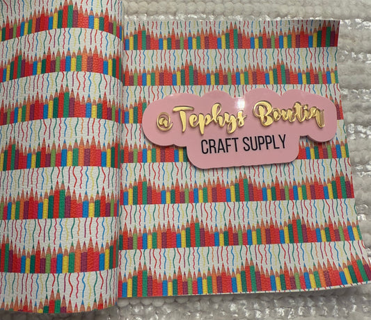 Litchi Leather Escuela