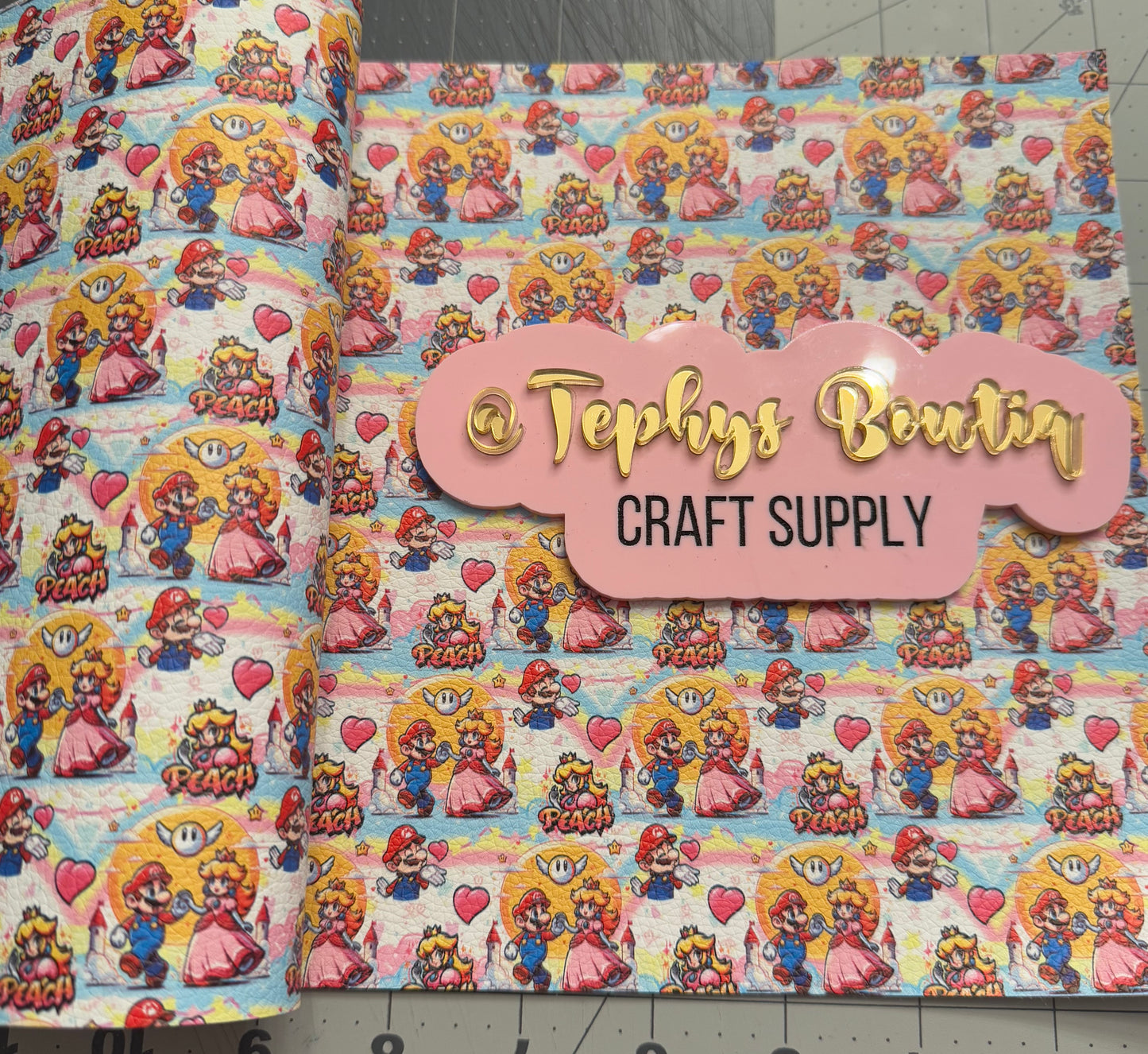 Litchi Leather Mario