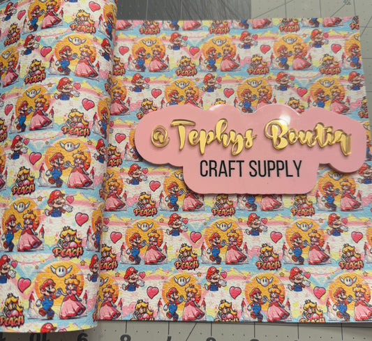 Litchi Leather Mario