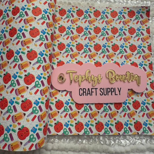 Litchi Leather Escuela