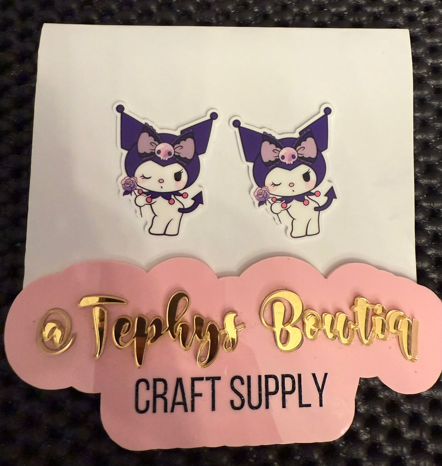 Litchi Leather Kuromi