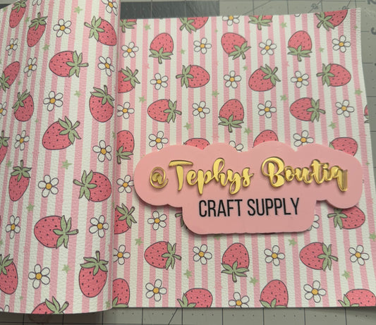 Litchi Leather Fresa