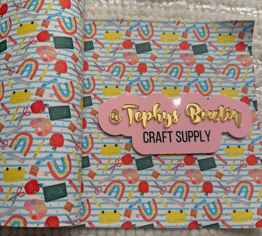 Litchi Leather Escuela