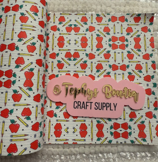 Litchi Leather Escuela