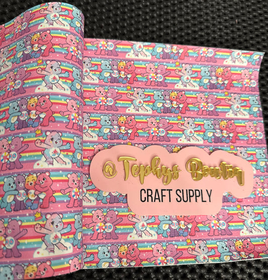 Litchi Leather Carebears