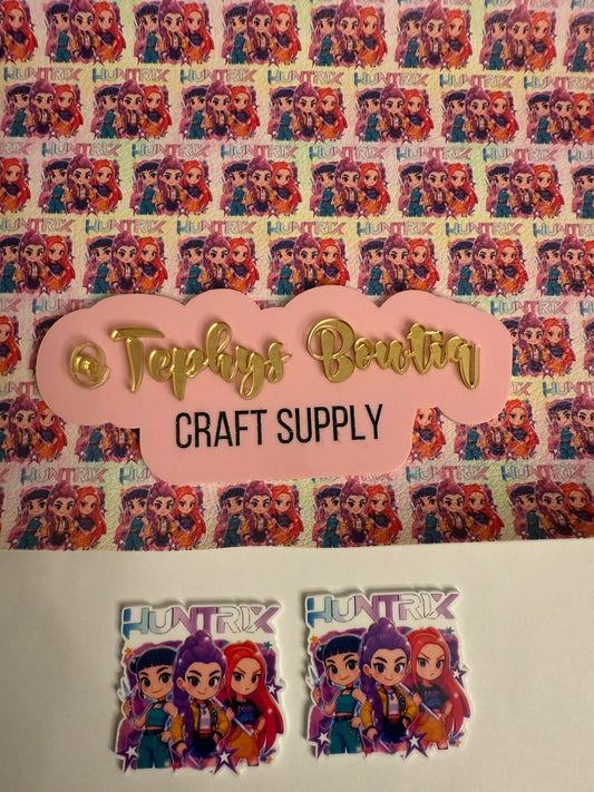 Litchi Leather Huntrix Girls