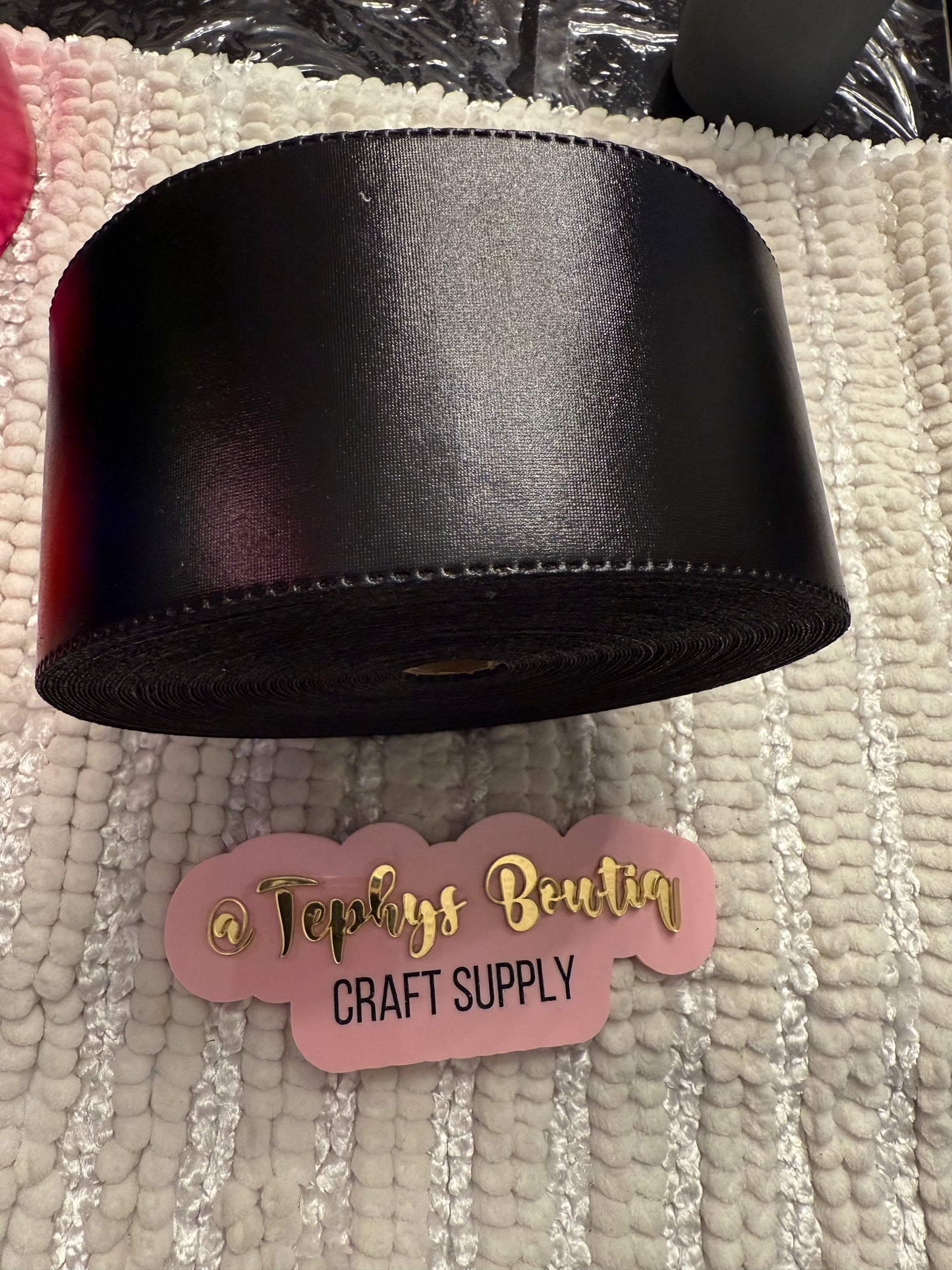 Cinta Black metalica 3”