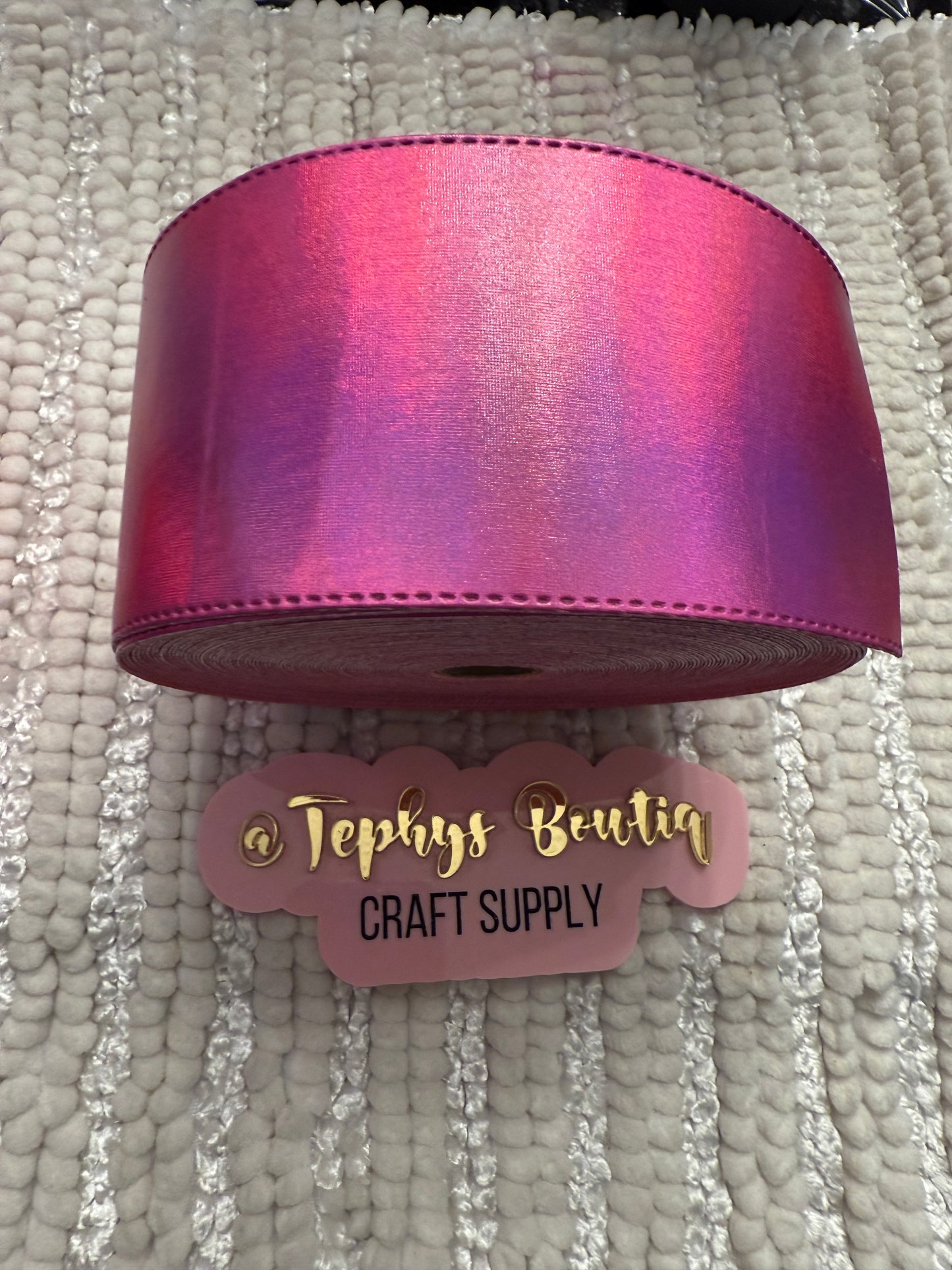 Cinta Pink metalica 3”