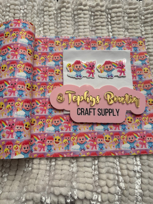 Litchi Leather Pinkfong