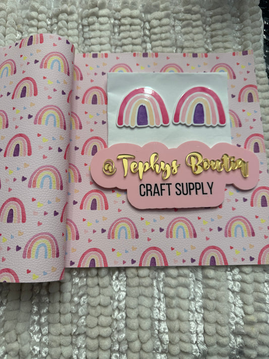 Litchi Leather Arcoiris