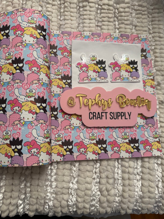 Litchi Leather Sanrio