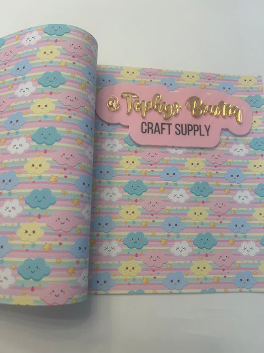 Litchi Leather Nubes