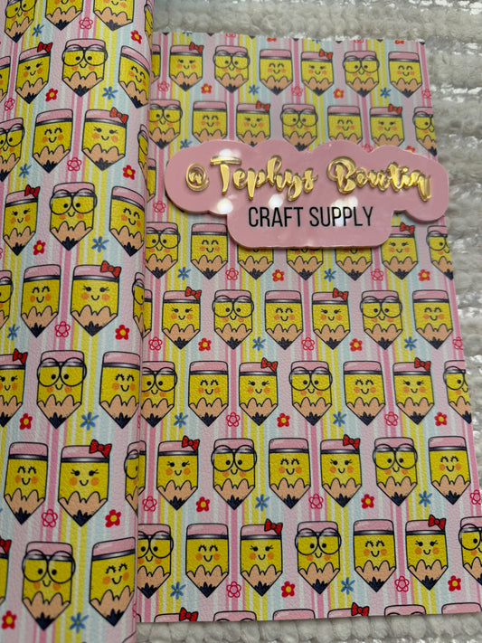 Litchi Leather Escuela