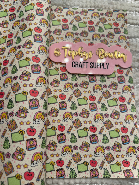 Litchi Leather Escuela