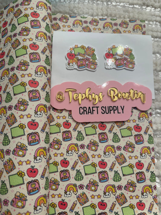 Litchi Leather Escuela