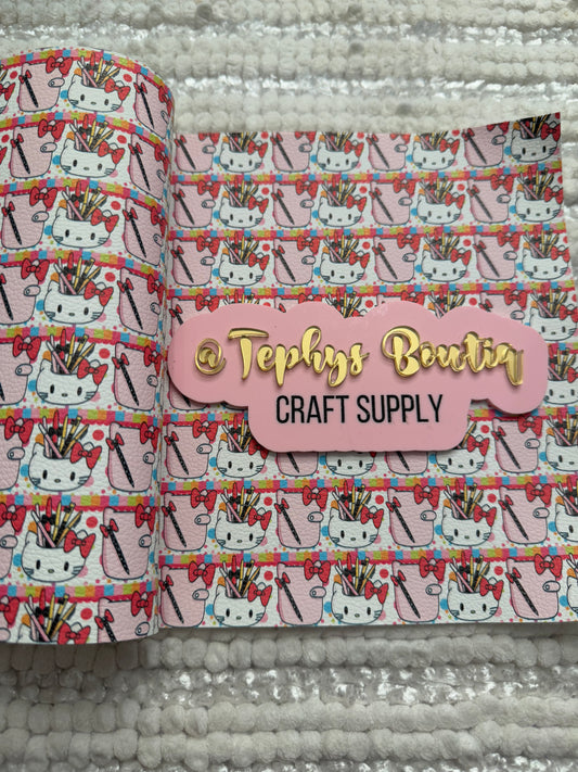 Litchi Leather Escuela