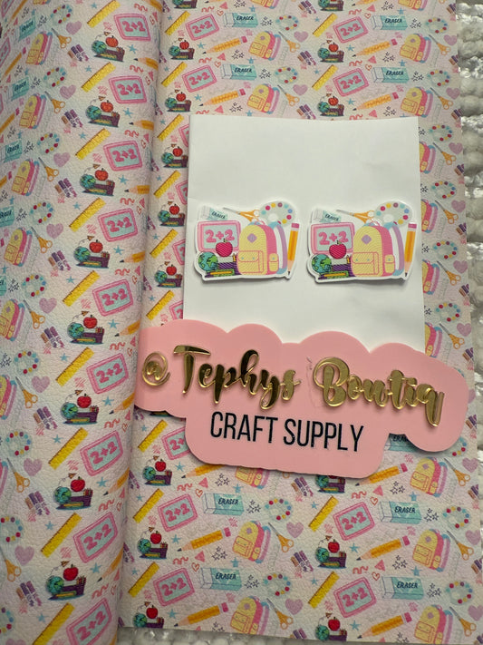 Litchi Leather Escuela