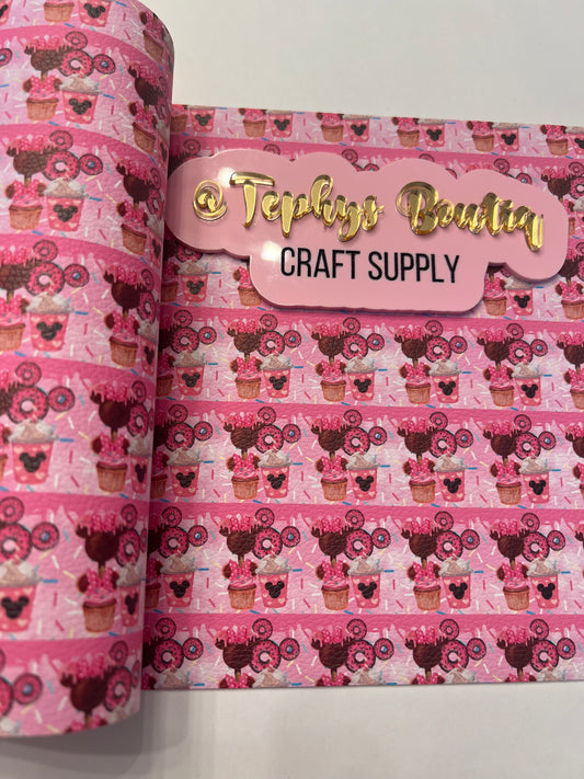 Litchi Leather Minnie Candy