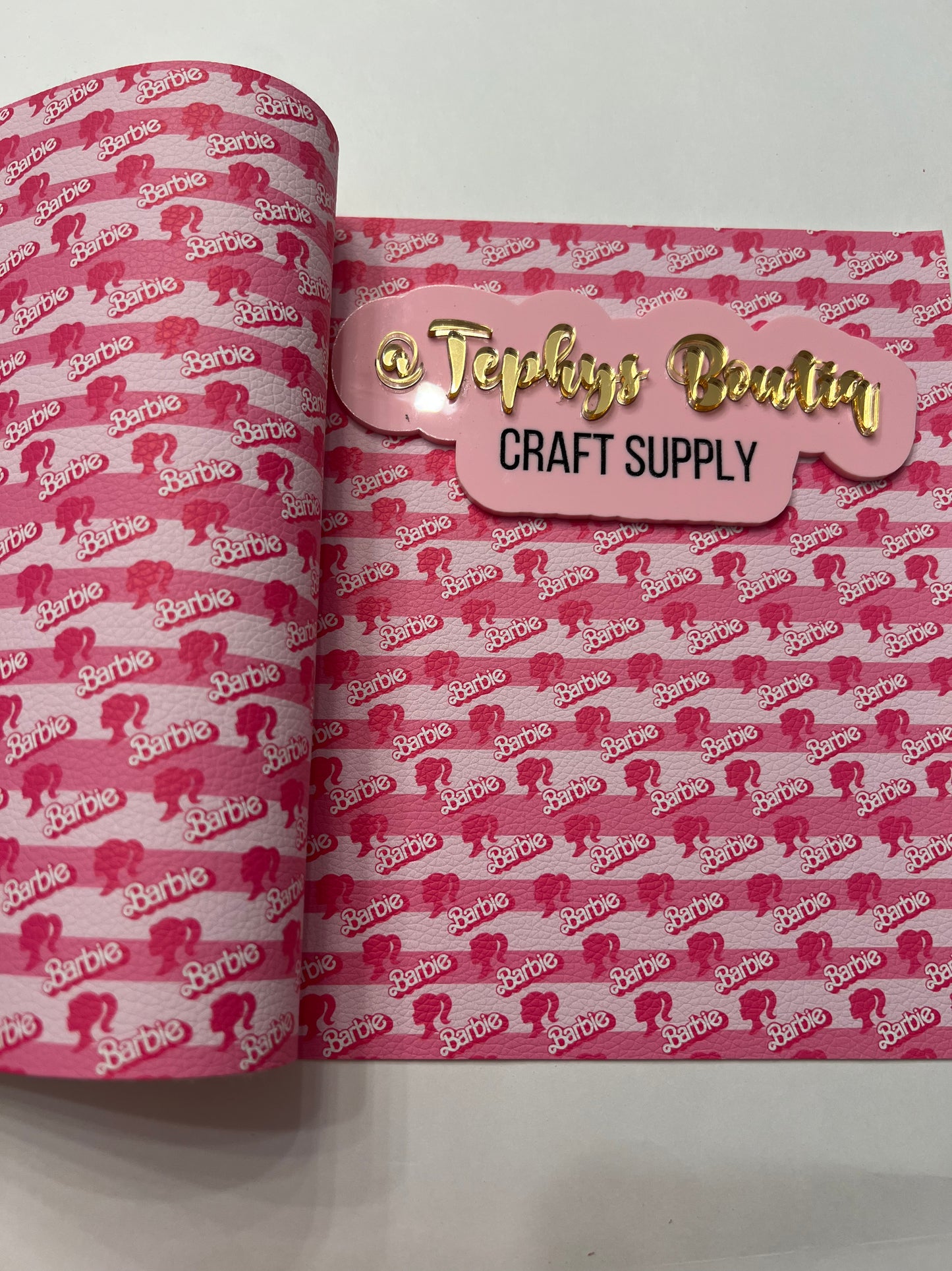 Litchi Leather Barbie Silueta