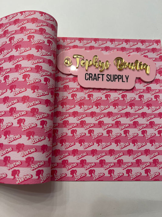 Litchi Leather Barbie Silueta