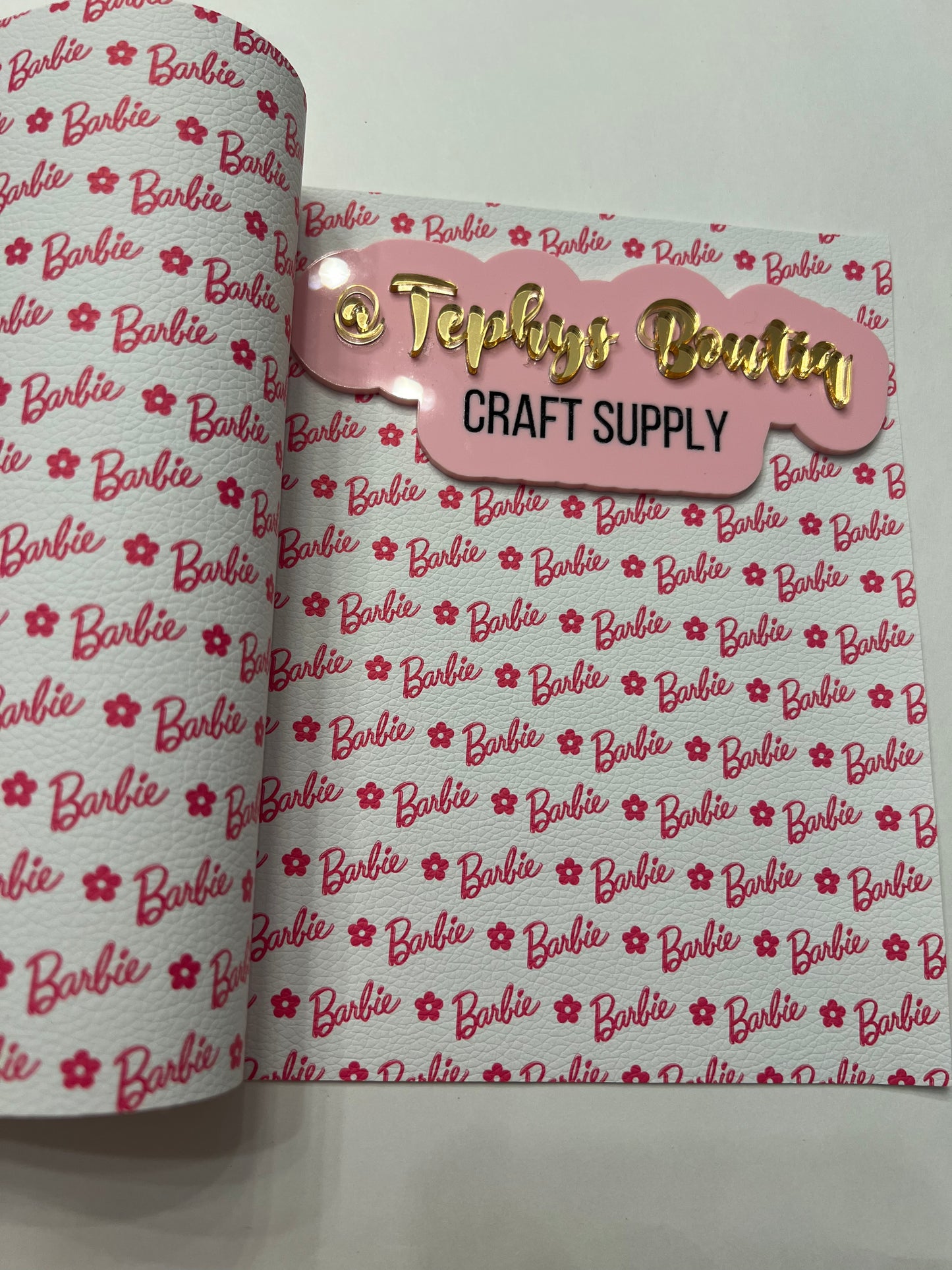 Litchi Leather Barbie Flower