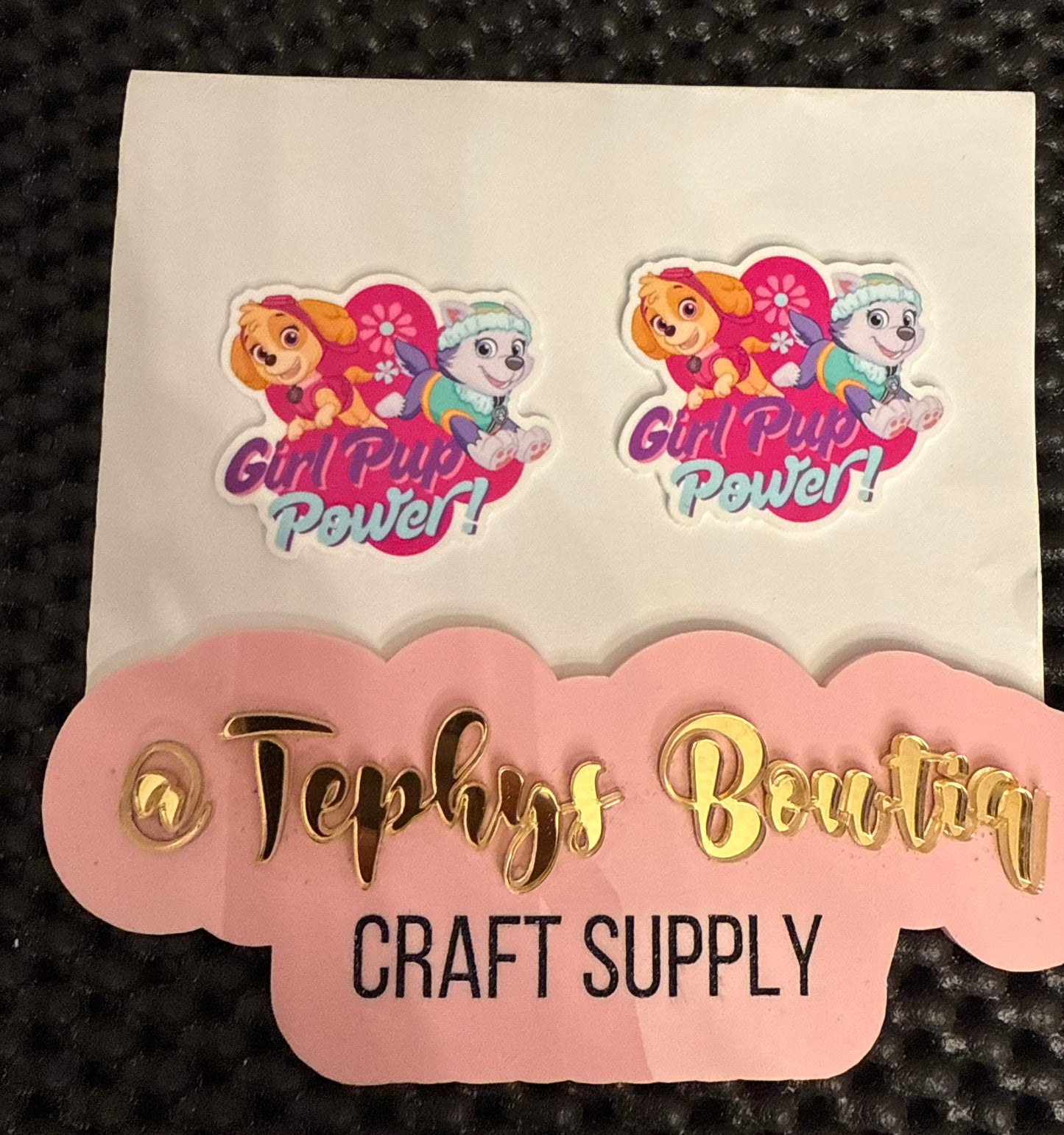 Litchi Leather Paw Skye