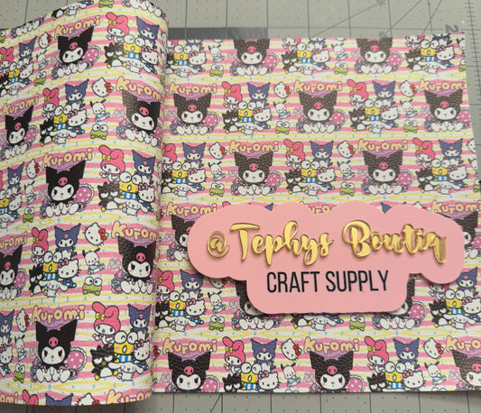 Litchi Leather Sanrio