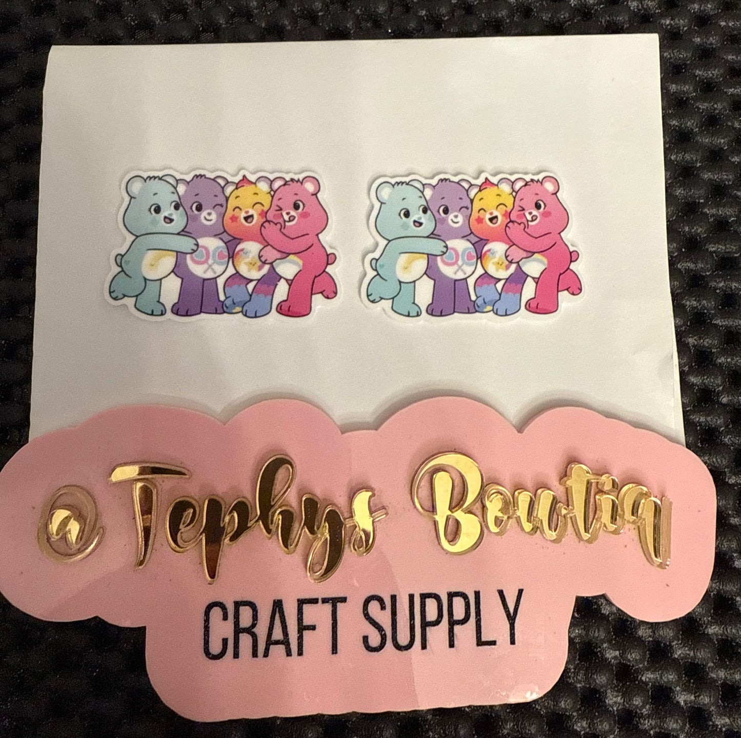 Litchi Leather Carebears