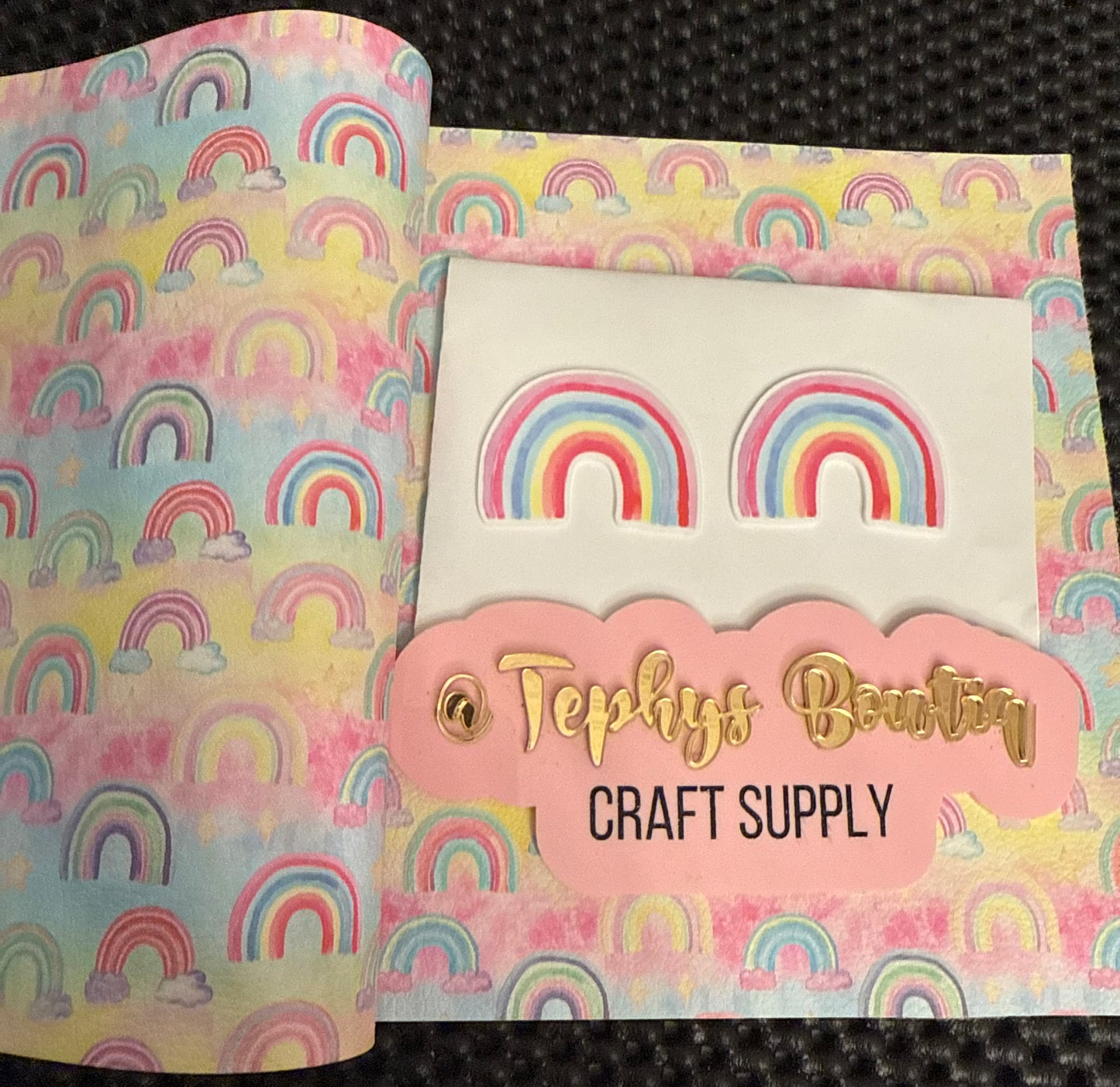 Litchi Leather Arcoíris