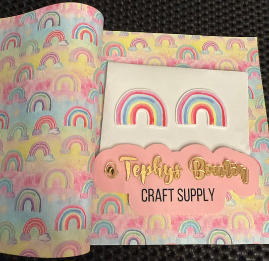 Litchi Leather Arcoíris