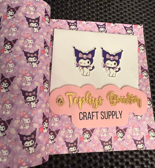 Litchi Leather Kuromi