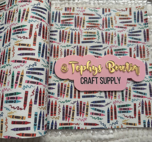 Litchi Leather Escuela