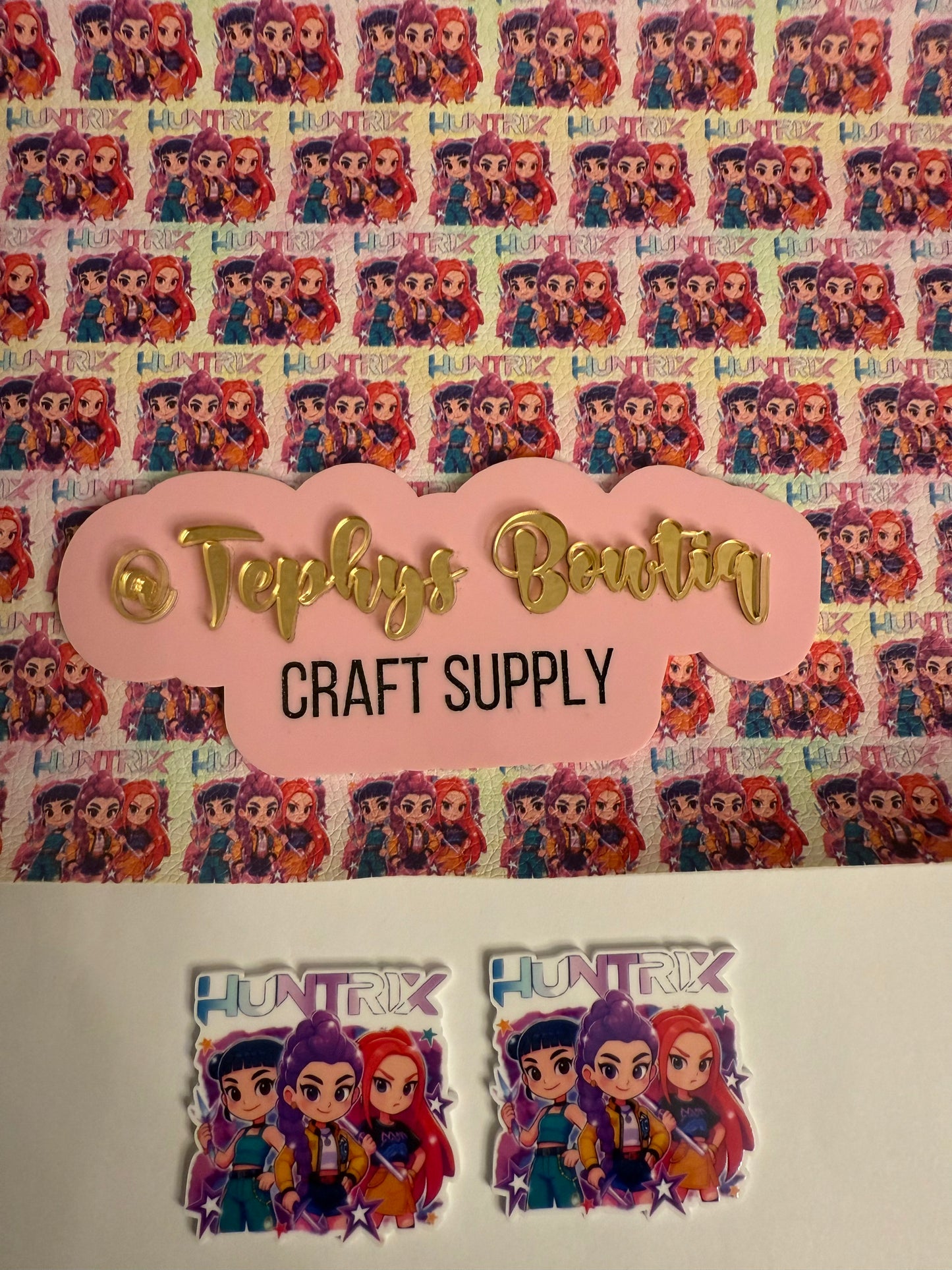 Litchi Leather Huntrix Girls