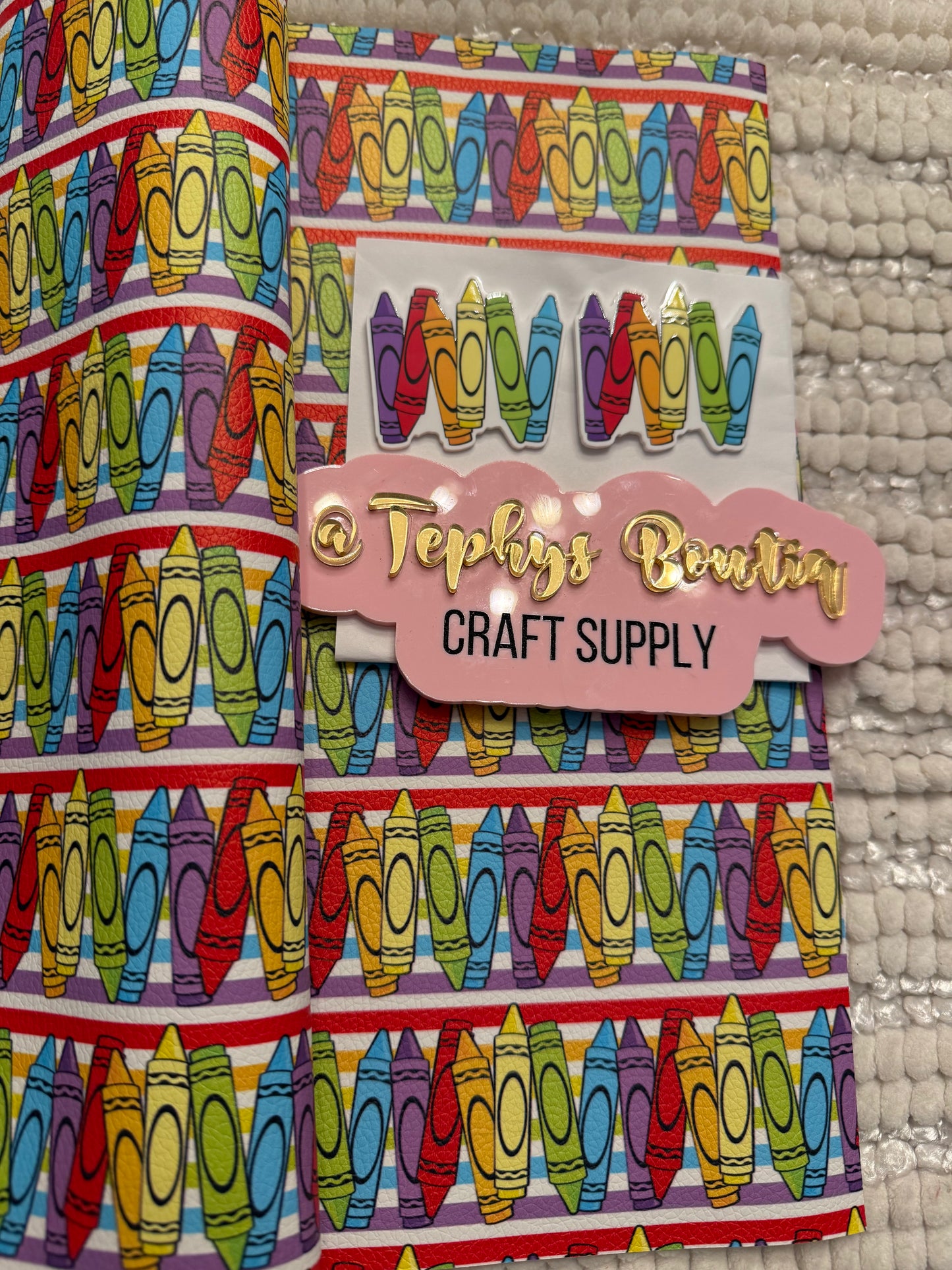 Litchi Leather Crayolas