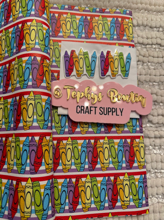 Litchi Leather Crayolas