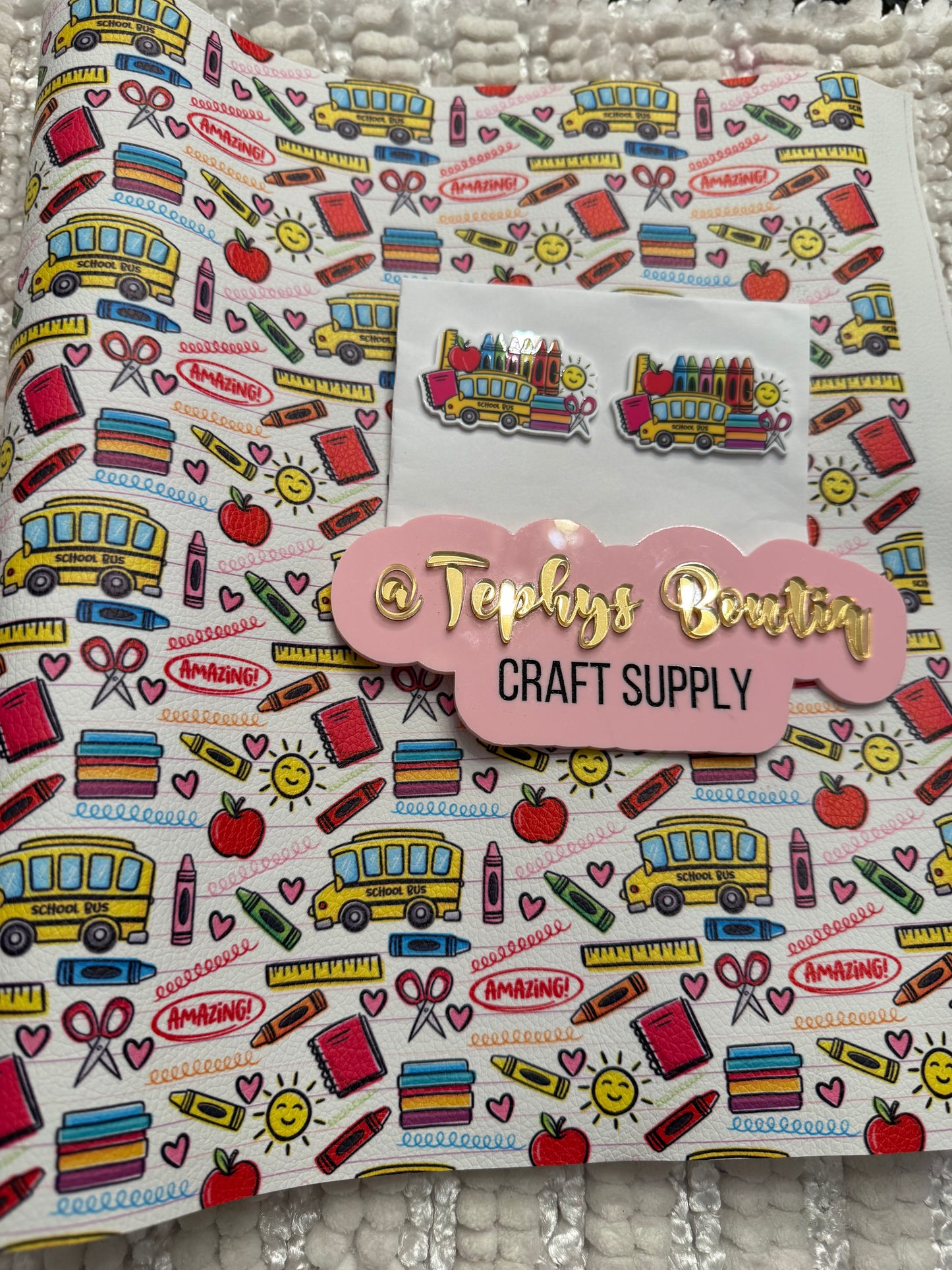 Litchi Leather Escolar