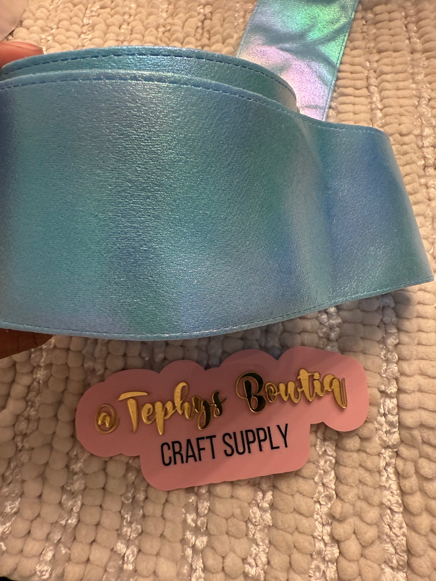 Cinta Blue metalica 3”