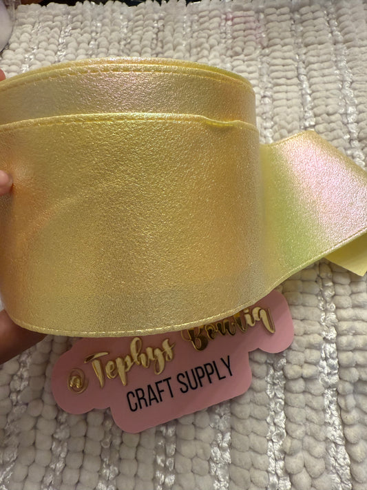 Cinta Baby Yellow metalica 3”