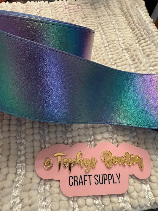 Cinta Navy Purple metalica 3”