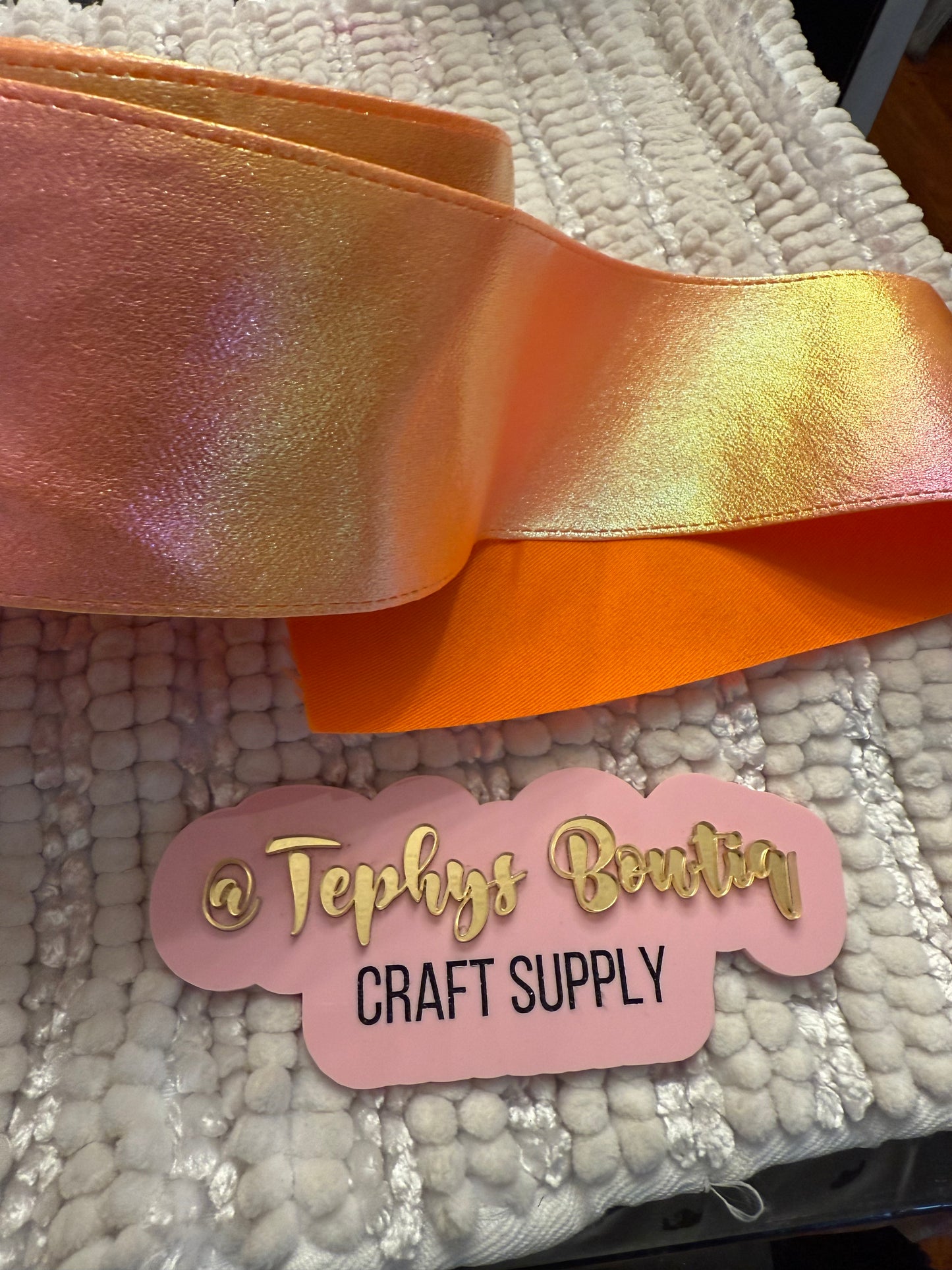 Cinta  Orange  metalica 3”