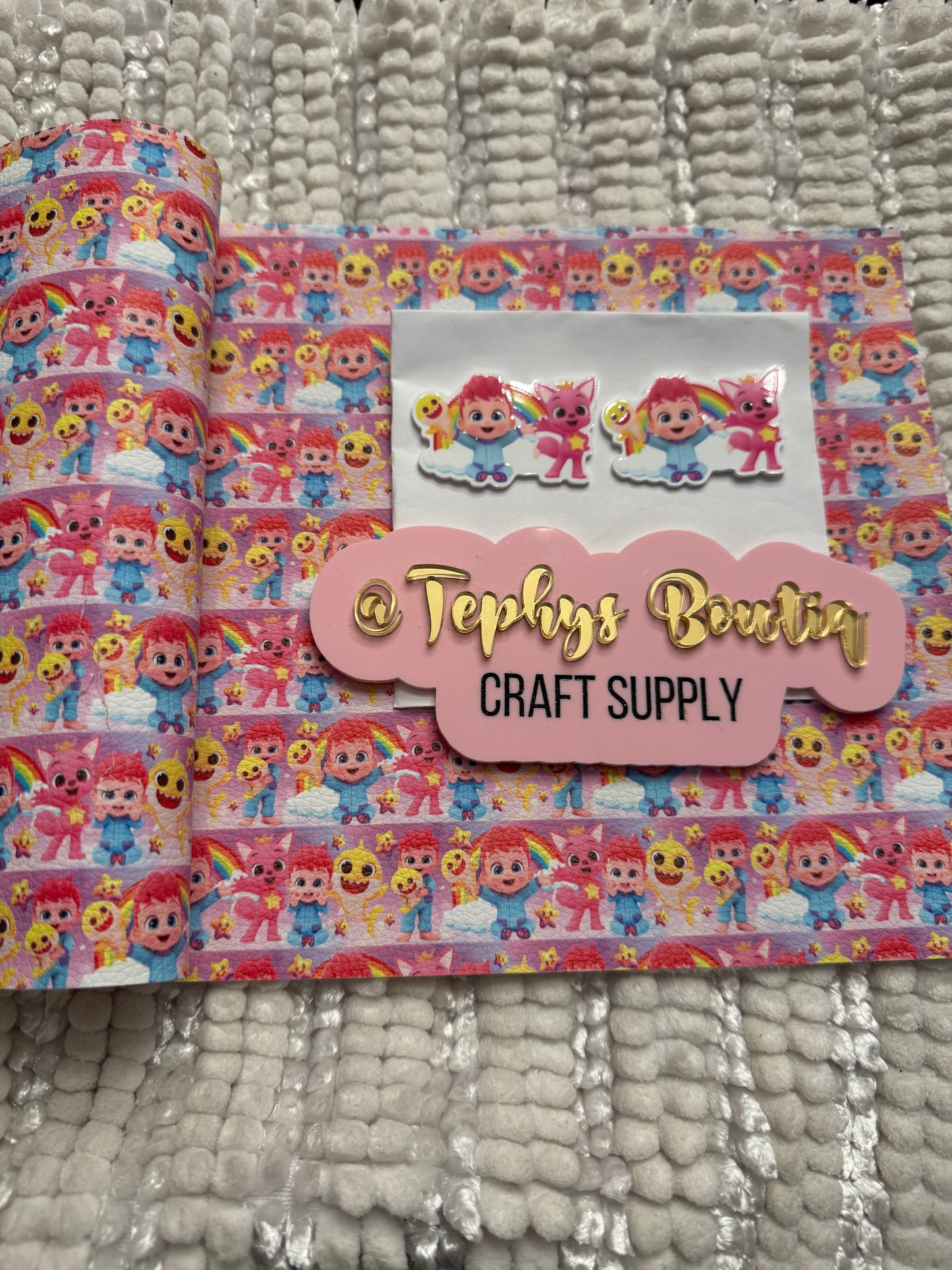 Litchi Leather Pinkfong