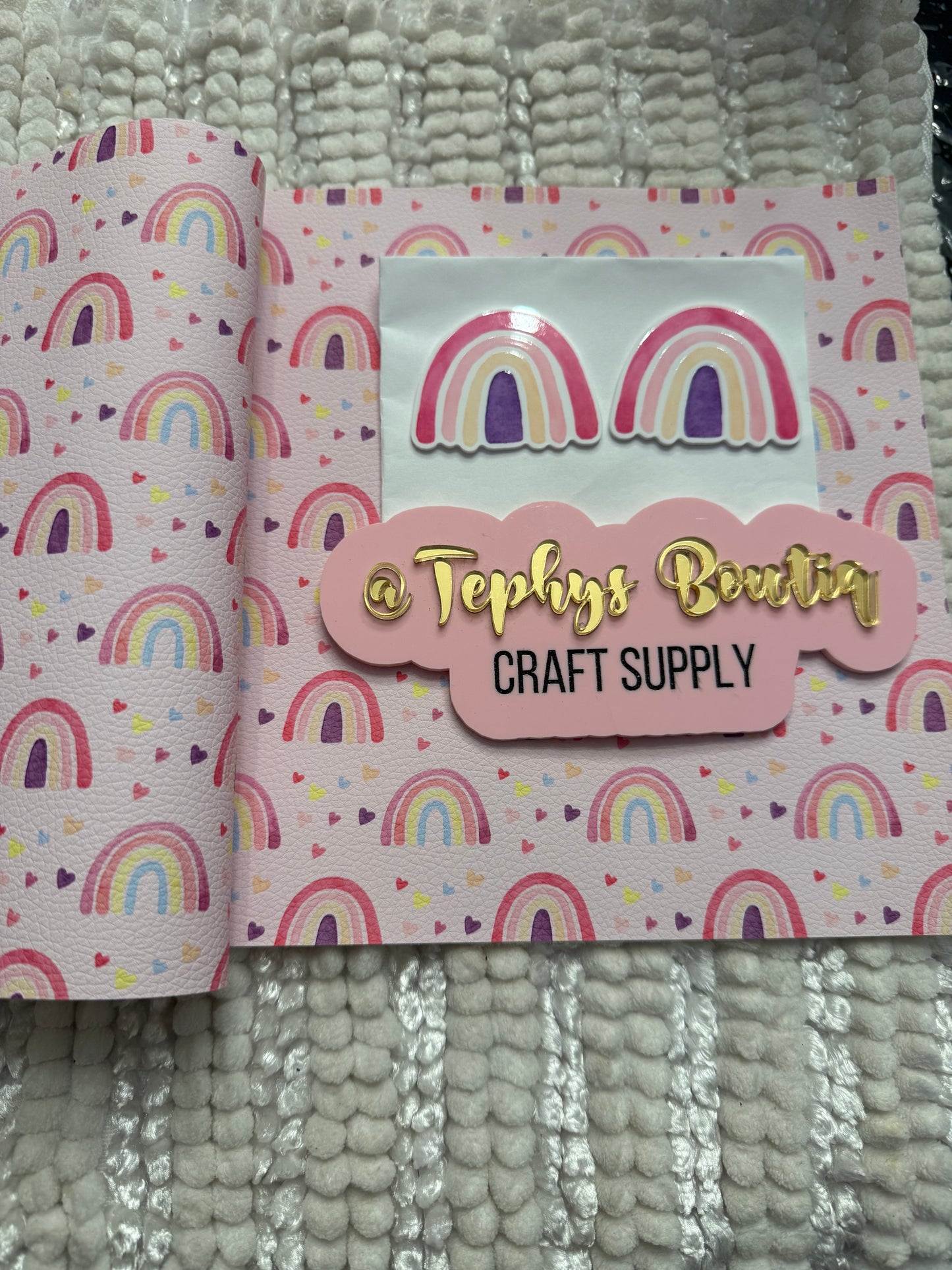 Litchi Leather Arcoiris