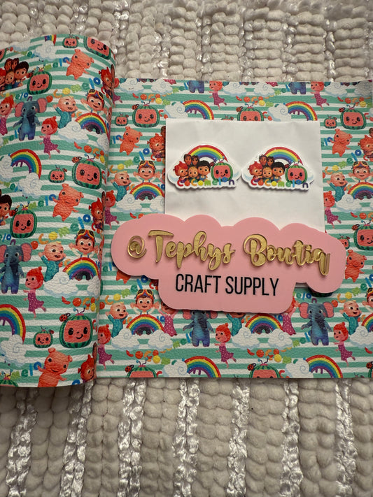 Litchi Leather Cocomelon