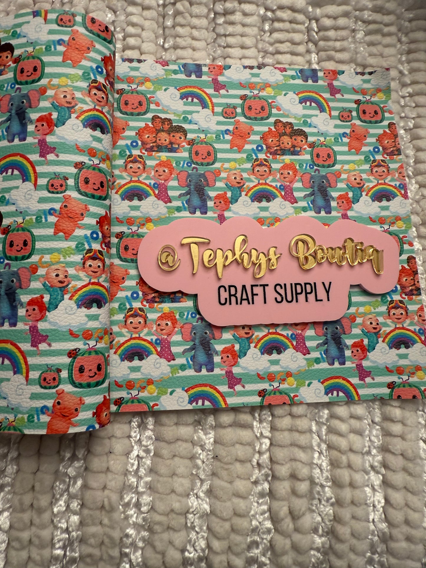 Litchi Leather Cocomelon