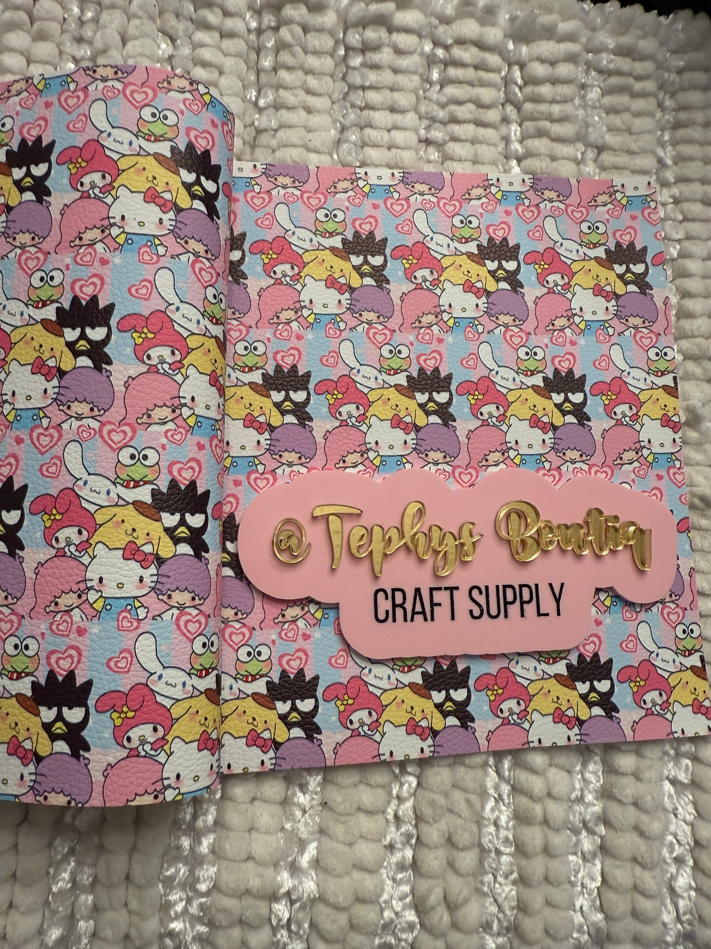 Litchi Leather Sanrio