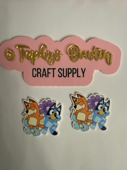 Litchi Leather Bluey