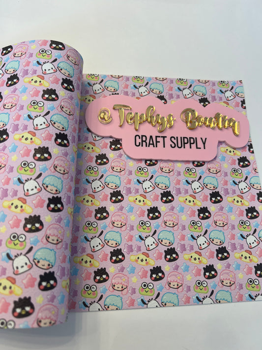 Litchi Leather Sanrio